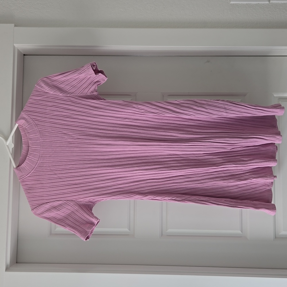 Zara t-shirt lilac dress 💜